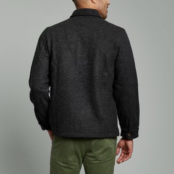 Todd Snyder Italian Boucle Knit Shirt Jacket Size Medium - Picture 2 of 10